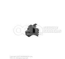 Flat contact housing with contact locking mechanism connection piece damper 1J0973702A
