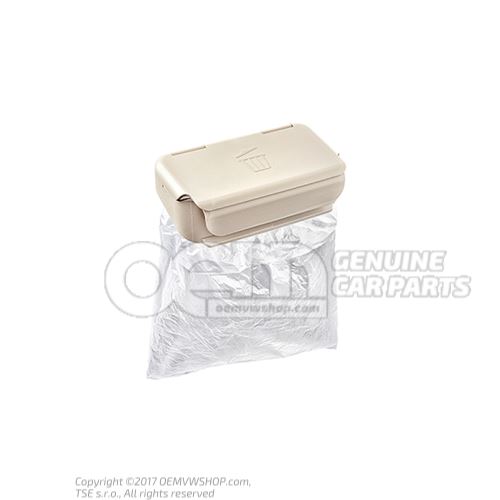 Bac a dechets beige stone 5JA061107 WC4