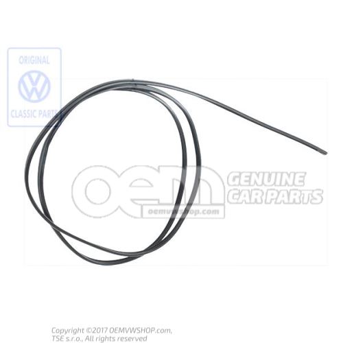 Moldura embellec. parachoques plata titanio-oscuro Volkswagen Golf 19E 191853951A 3ZZ