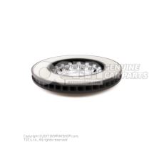 Brake disc (vented) size 375X36MM 4M0615301AS