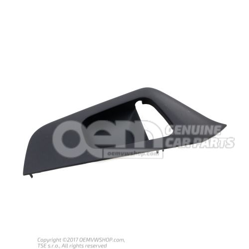 Trim for handle recess black 6K0867198F 54H