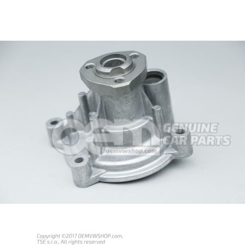 Coolant pump with glued in sealing ring 03C121008J