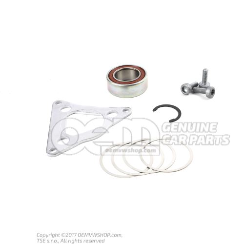 Genuine Audi repair kit left bearing for 6 speed manual and 7 speed automatic gearboxes OEM02403362