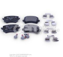 1 set of brake pads for disk brake     'ECO' JZW698451G