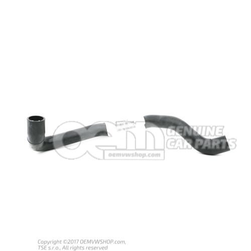 Coolant hose with quick release coupling coolant hose 8K0121055AE