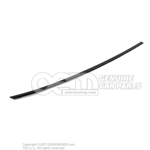 Trim strip for window guide black-glossy 8W5839643C T94