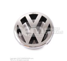 Embleme VW chrome brillant/anthracite 1T0853601A FDY