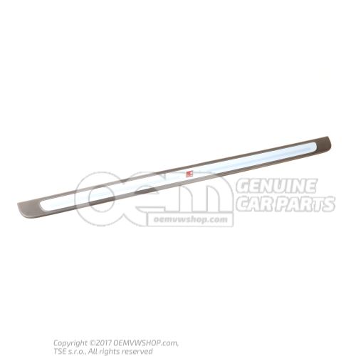 Sill trim strip satin black Audi A1/S1 8X 8X3853373C 9B9