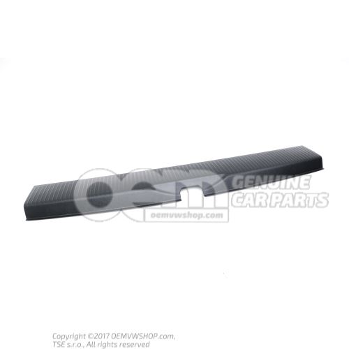 Cover-upper part for lock carrier titanium black