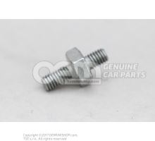 N  91139101 Double stud with hexagon drive M6X8/M6X12