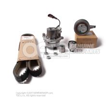 Genuine timing belt kit set with water pump 04L198119A with 04L121011P OEM02333453