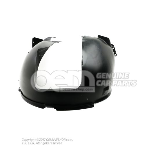 Wheel housing liner, plastic 7E0809957E