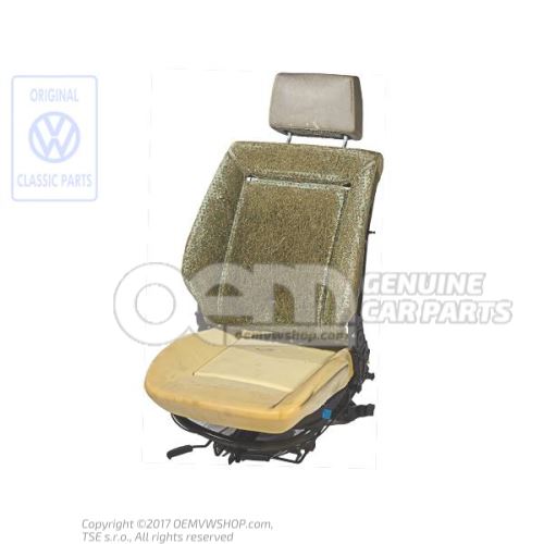 Seat complete with backrest and headrest (without cover) Volkswagen Golf Cabriolet 171 155881023