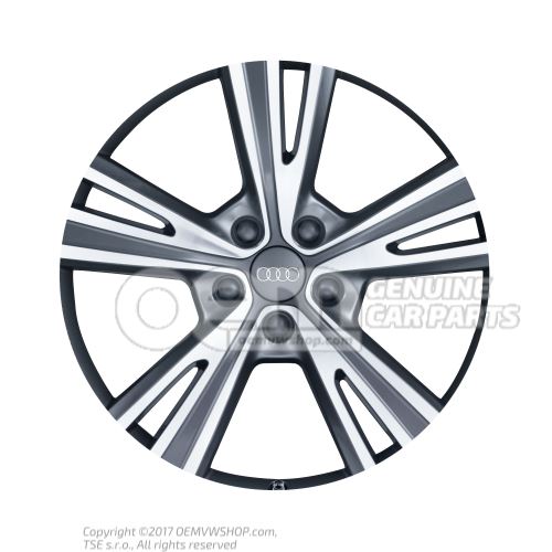 Aluminium rim anthracite