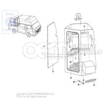 Shower cubicle Volkswagen Campmobil LT 7E 281070109A