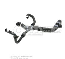 Tubo flex. agua con pieza acoplamiento Audi Q7 4M 4M0122101CK