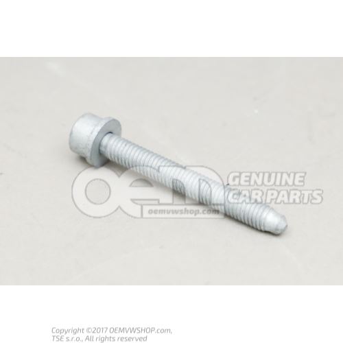 Socket head bolt with inner multipoint head (combi)