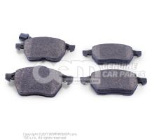 1 set of brake pads for disk brake 1J0698151M