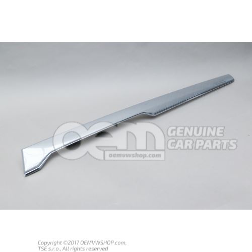 Molding for dashboard Cross silver 3G1853300A2YO