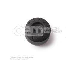 Capuchon de boulon de roue noir satine 7H0601173 9B9