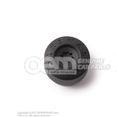 Cap - wheel bolt black satin black