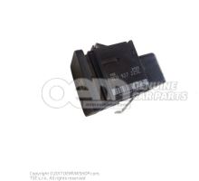 Button for electromechanical parking brake black/white 3C0927225C REH
