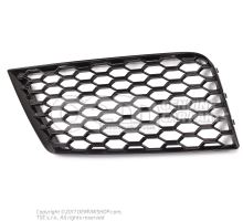 Air guide grille black-glossy Audi RS3 Sportback 8V 8V4807682B T94