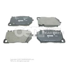 1 set of brake pads for disk brake size 420X40MM 9J1698151G
