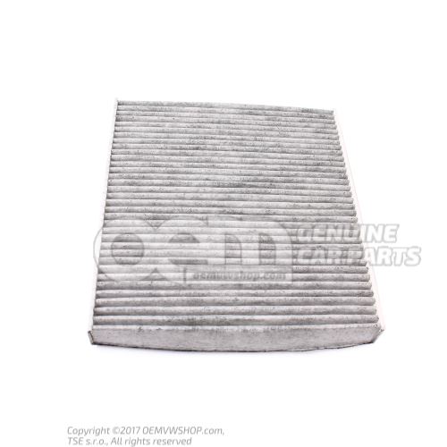 Filter insert with odour and harmful substance filtering 5Q0819653