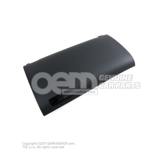 Glove compartment lid soul (black) 8E2857124 6PS