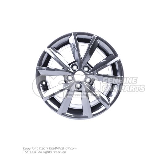 Aluminium rim black metallic 5JA601025P FL8