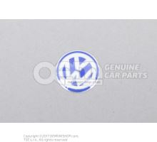 Embleme VW argent brillant/bleu/blanc 3B0837891 09Z
