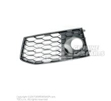 Air guide grille grille black-glossy 4G8807681G T94