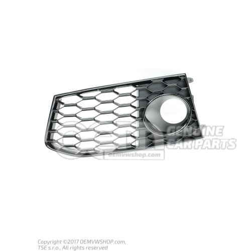 Air guide grille grille black-glossy 4G8807681G T94