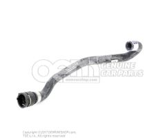 Coolant hose with quick release coupling 8R0121036B