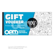 oemVWshop Carte cadeau - 100€ OEM02252250