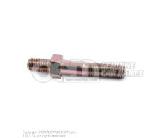 N  90790201 Double stud with hexagon drive M10X45/M10X17