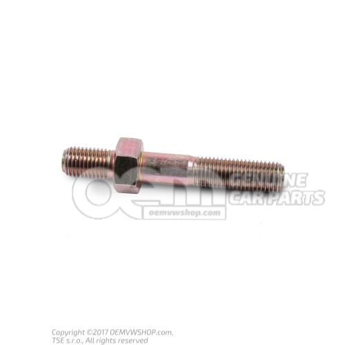 N  90790201 Double stud with hexagon drive M10X45/M10X17