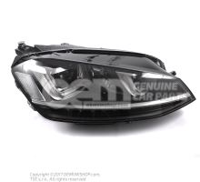 Headlight for curve light and LED daytime driving lights 5G1941754D