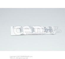 Monogramme chrome 8A0853737A 2ZZ