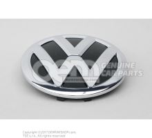 VW emblem chrome colours/black 3G0853601B DPJ