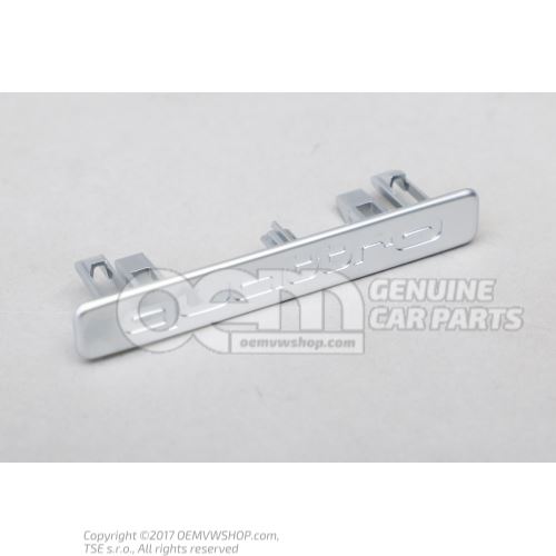 Cache aluminiun 8T0853191 3Q7