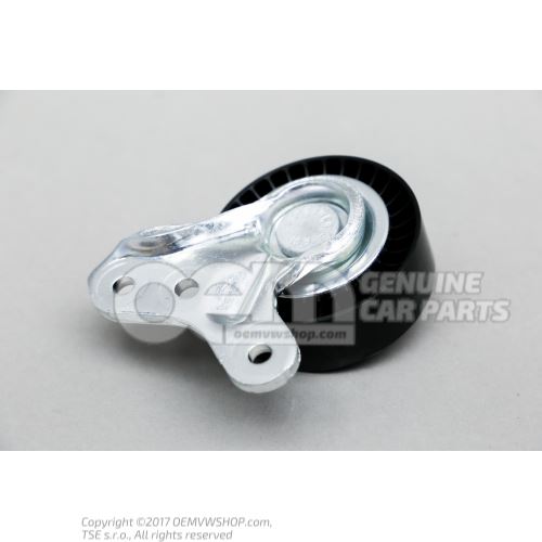 Holder with idler pulley 07K145172B