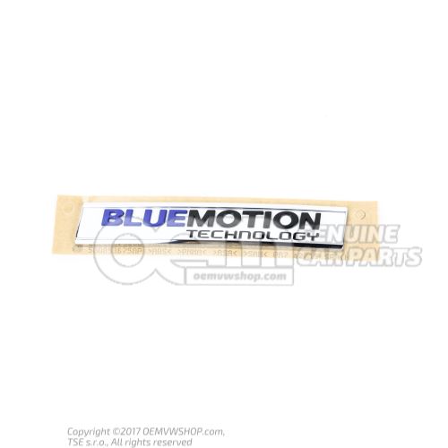 Rotulo pure white/brillo cromo/azul ultramarino/negro 5G0853675APCWB