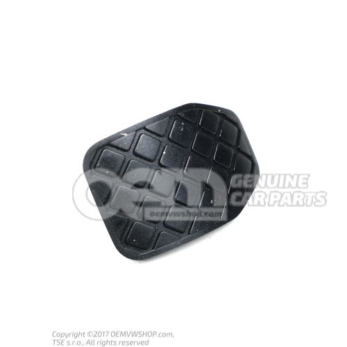 Pad for brake pedal satin black