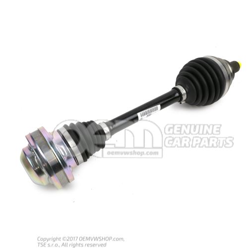 Drive shaft with constant velocity joints 1K0407271PF