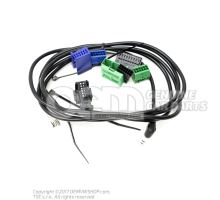 Juego de cables adaptadores para hembrilla AUX-IN 000051444N