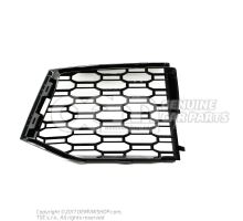 Cooling air grill black-glossy