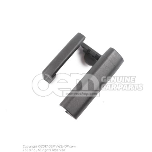 Cache p. rail de guidage noir satine 8V0881348B 01C