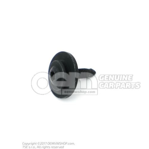 Hexagon socket oval head bolt (combi) off-black N 90581202C81